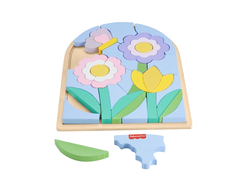 Fisher Price Wood Flower Puzzle