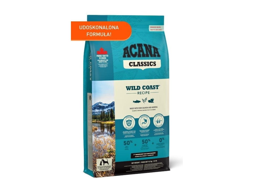 ACANA Classics Wild Coast - kuivaruoka koirille - 14,5 kg