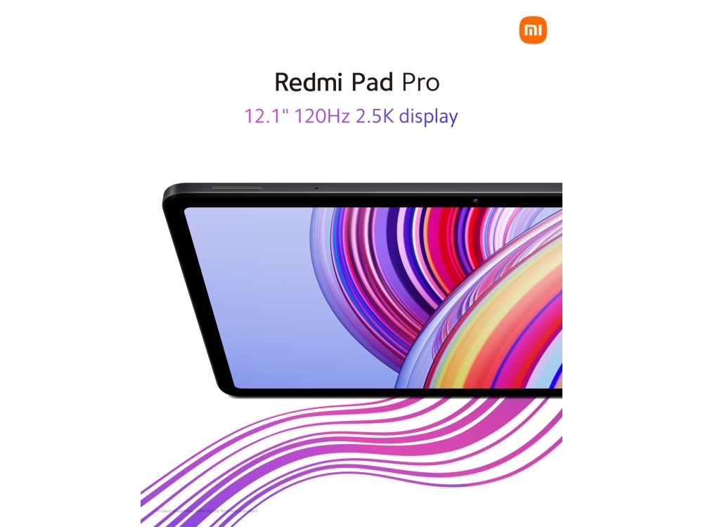 Xiaomi Redmi Pad Pro 30 7 Cm 12.1  " 2560 X 1600 Pixlar 128 Gb 6 Gb Android 14 Grafit Grå