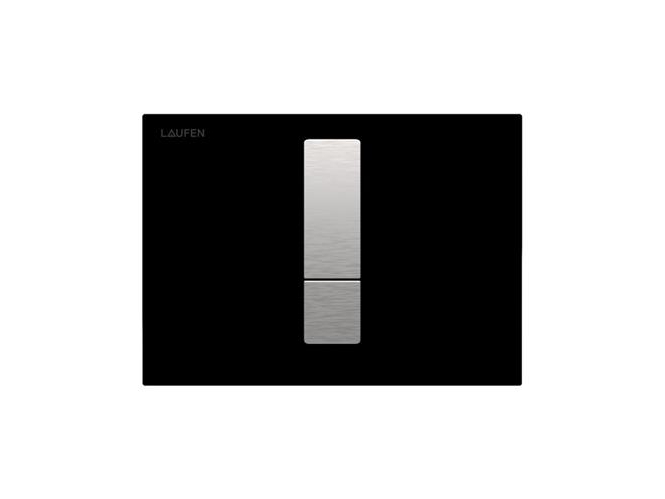 Laufen Lis Press Aw102 Black - Steuerplatte Aw102 Glass Duoskyl