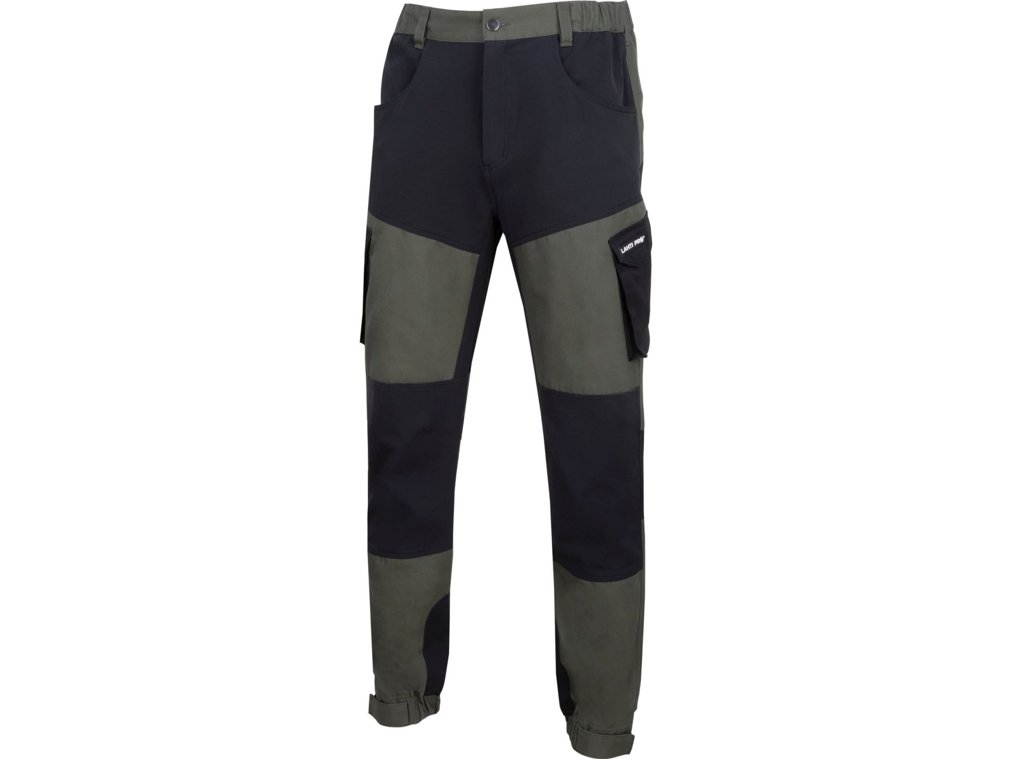 Lahti Pro arbets-/skyddsplagg med stretch grön/svart XL CE | Kläder & Säkerhet - Trädgårdskläder - Arbetskläder | GameStuff