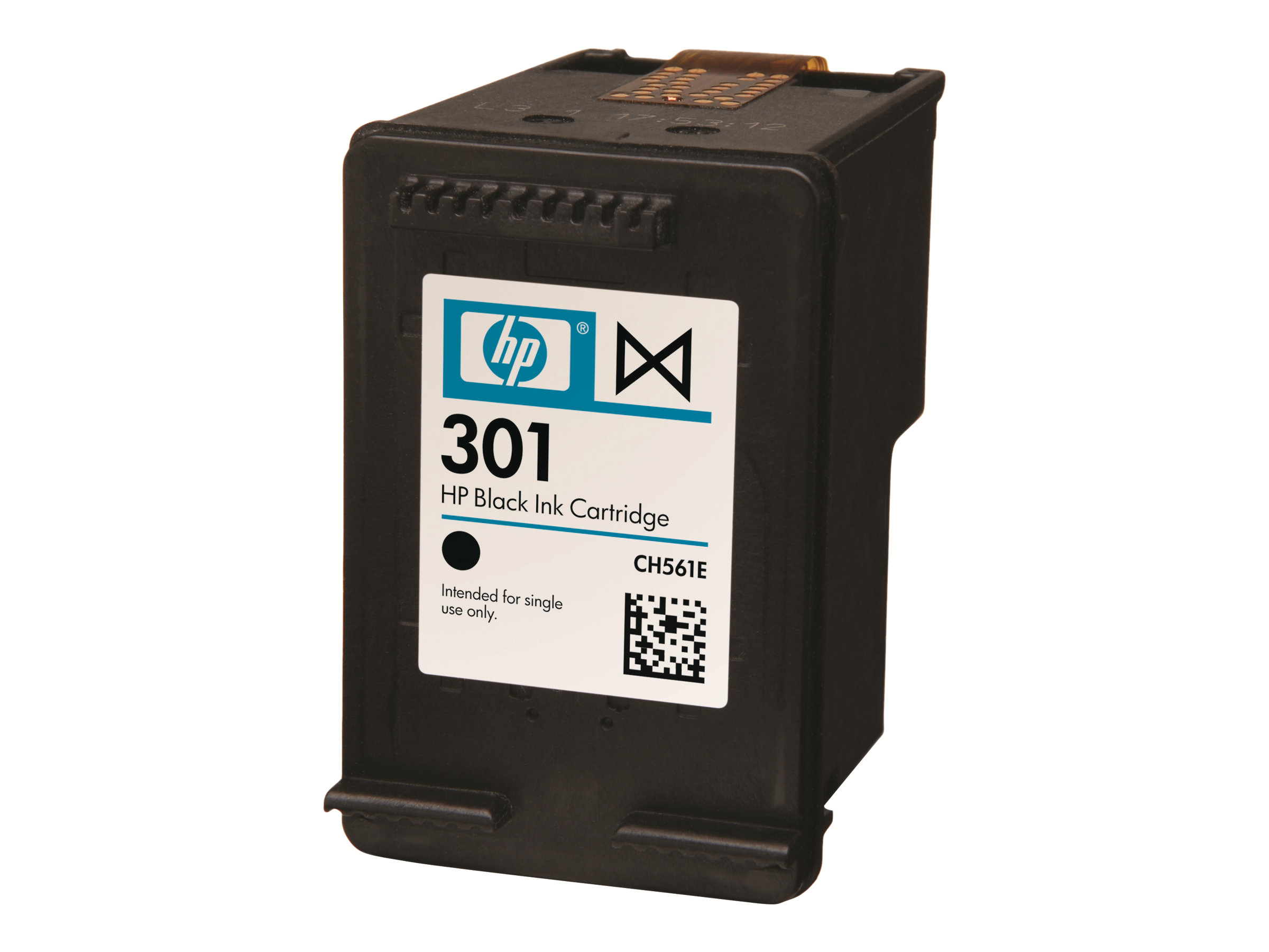 Blækpatron Hp 301 Ch561ee, Inkjet, 190 Sider, Sort