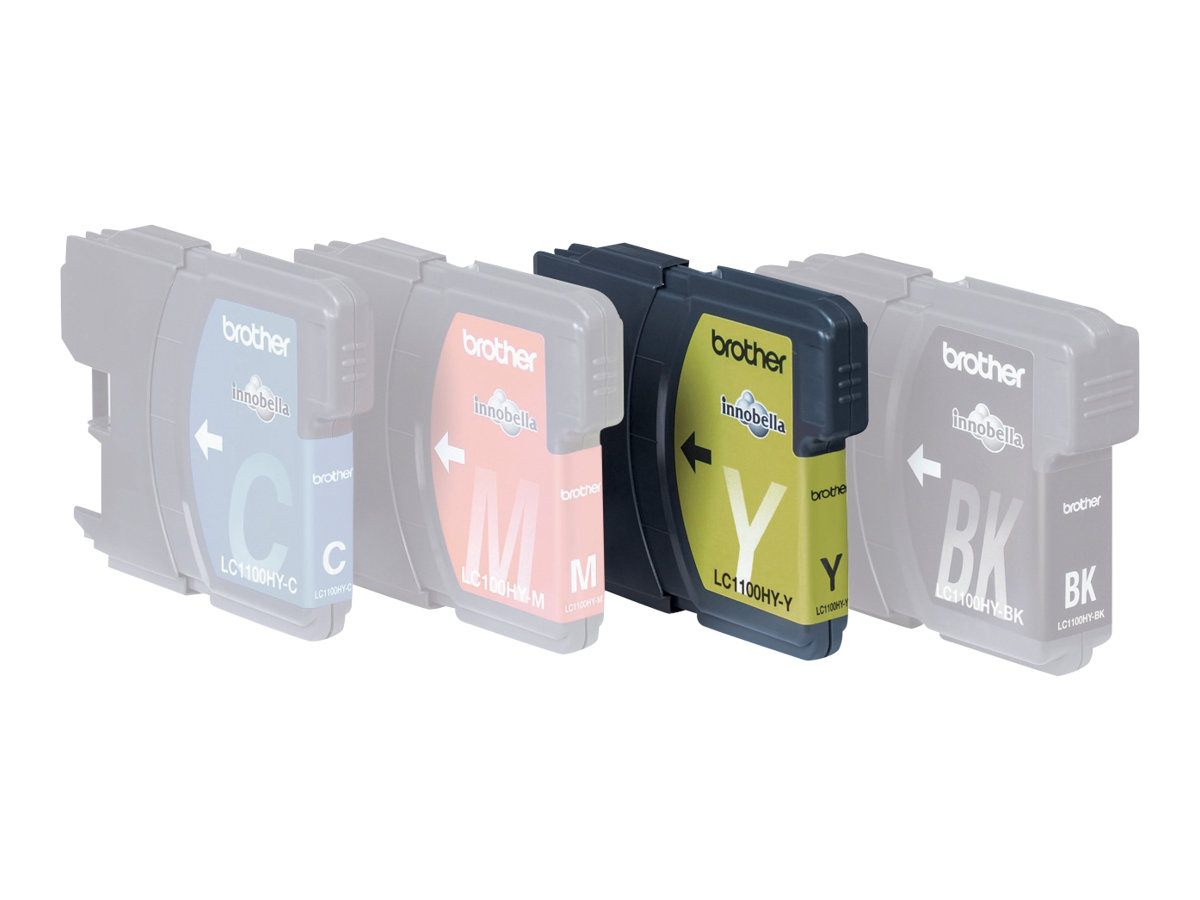 Brother Lc-1100Hyy Ink Cartridge, Tinte Auf Pigmentbasis, 1 Stück(E)