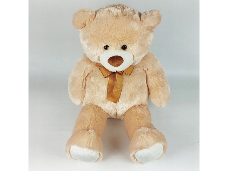 Madej Mascot Teddybjörn plysch med tupp 70 cm beige | Leksaker - För dom minsta | GameStuff