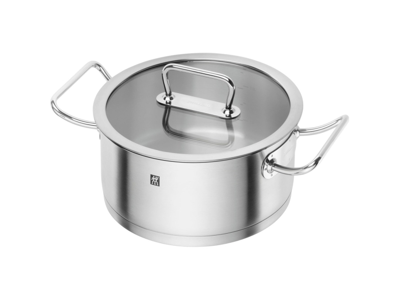 Zwilling Zwilling pro gryde med glaslåg rustfrit stål 4,1 L