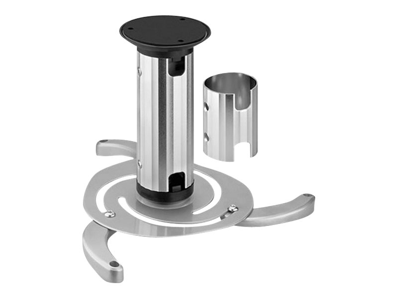 Neomounts Beamer-C80 Beamer Deckenhalterung - H 13-20 Cm - Volle Bewegung, Zimmerdecke, 15 Kg, Silber, Stahl, Manuell, 130 - 200 Mm