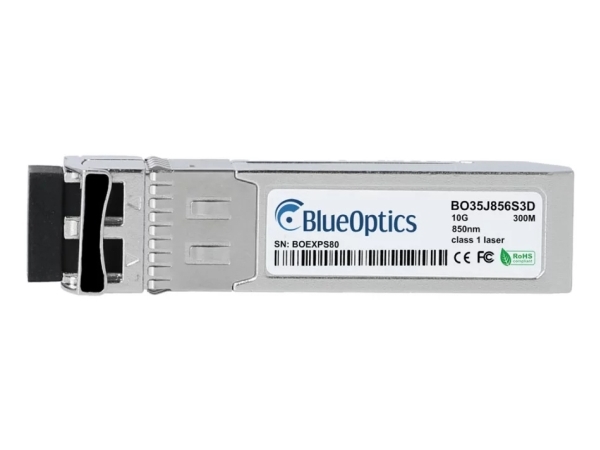 Blueoptics Dell Cisco K586n Kompatibler Sfp+ Bo35j856s3d - Transceiver - Glasfaser (Lwl), Fiberoptisk, 10000 Mbit/S, Sfp+, Lc, 850 Nm, 850 Nm