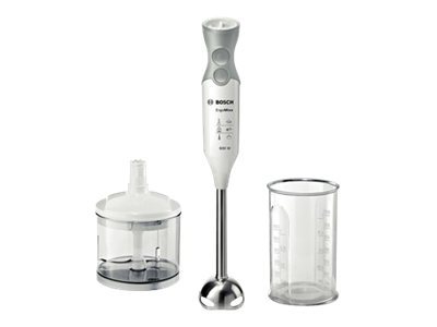 Bosch ErgoMixx MSM66120 - Stavblender - 600 W - hvid, telegrå