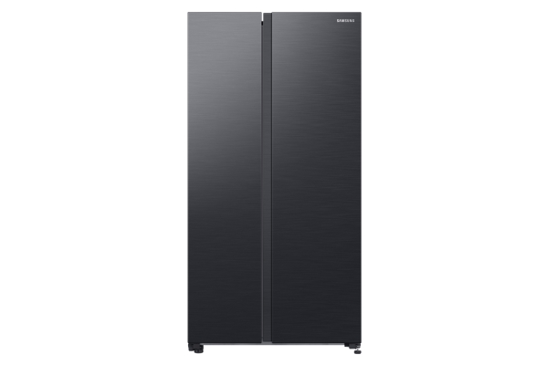 Samsung RS62DG5003B1, Fristående, Amerikansk dörr, Svart, Härdat glas, Vänster/höger, 628 l