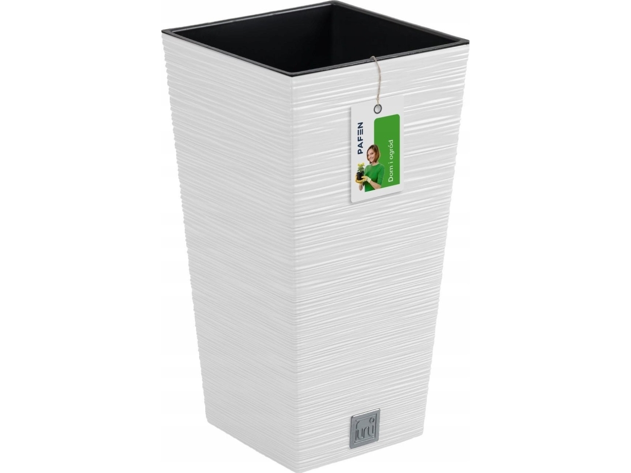 Prosperplast <div class=int_ce_html>FURU SQUARE blomkruka - vit</div> | Trädgården - Trädgårdstillbehör - Krukor & Kannor | GameStuff