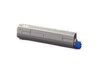 Oki - Gul - Original - Tonerpatron - For Oki Mc853, Mc873, Mc883
