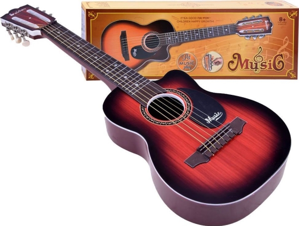 Jokomisiada legetøjsguitar 6 strenge til børn IN0101 CI