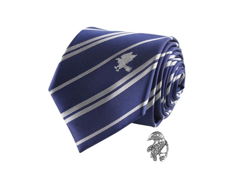 Ravenclaw-Krawatte Mit Anstecknadel, Deluxe