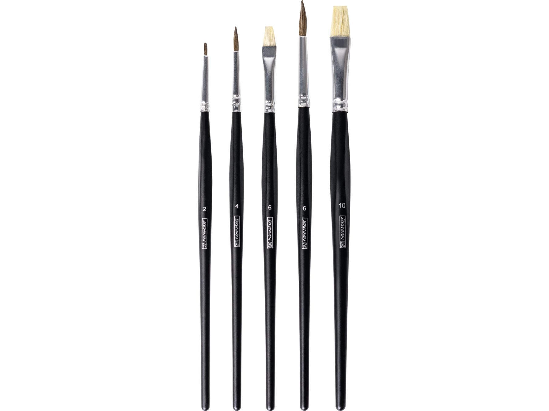 Brunnen 104893301, Børstesæt, Blandet, Svinebørstehår