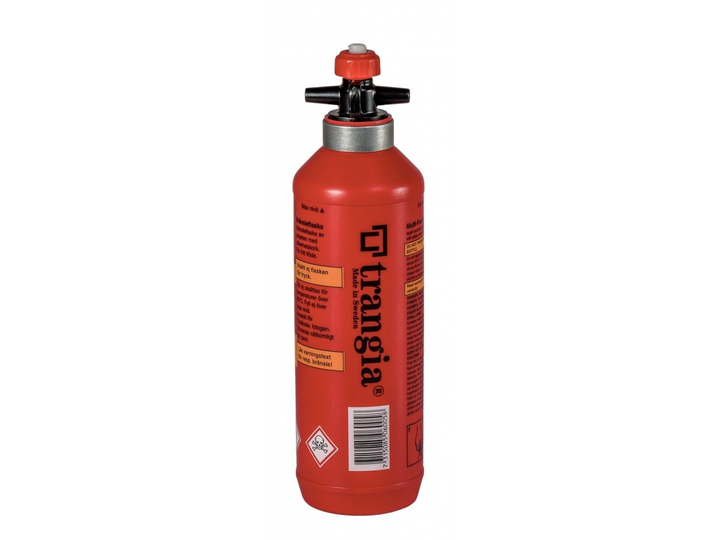 Trangia Kunststoff-Brennstoffflasche Für Spirituskocher Trangia Bf506005 500 Ml Rot