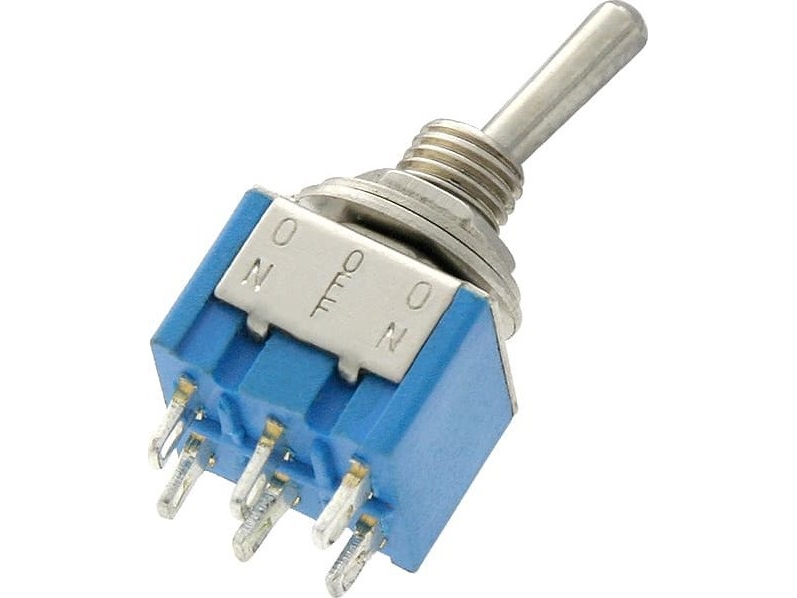 Blow MTS 202 3A 250V dvigubas jungiklis