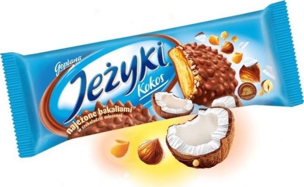 Goplana Cookies Jeżyki, Goplana, 140 G, Kokosnød