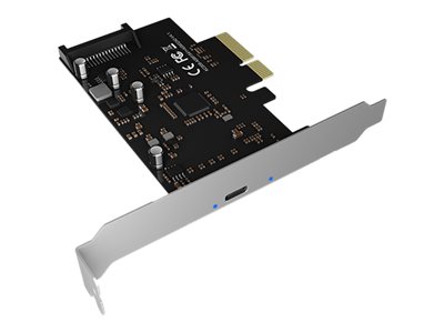 Icy Box Ib-Pci1901-C32 - Usb-Adapter - Pcie 3.0 X4 - Usb-C 3.2 Gen 2X2 X 1 - Sort