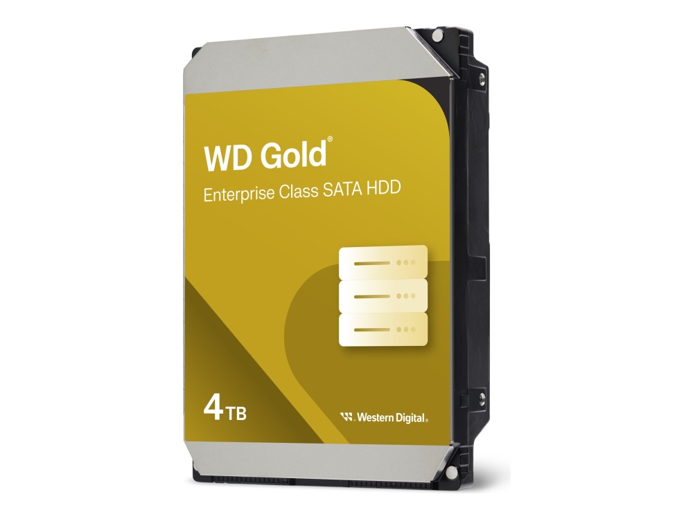 WD Gold WD4004FRYZ - Harddisk - Enterprise - 4 TB - intern - 3.5 - SATA 6Gb/s - 7200 rpm - buffer: 256 MB