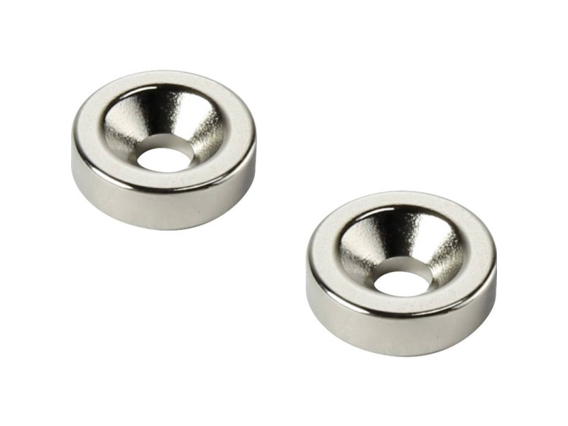 Tru Components Tc-12250624 Permanent-Magnet Ring (Ø X H) 25 Mm X 5 Mm M5 Grænsetemperatur (Max.): 150 °C