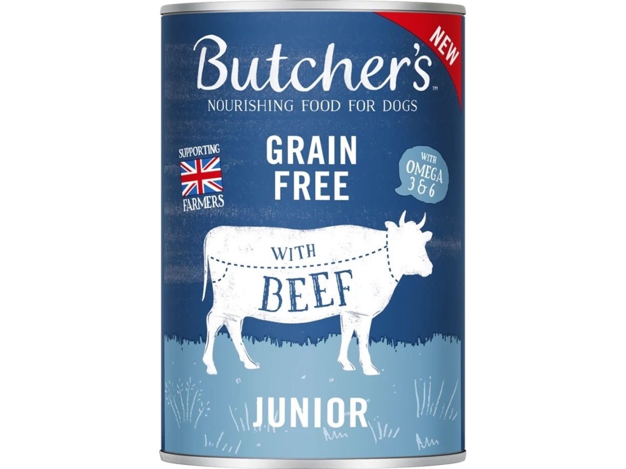 Butcher's Butcher's Original Junior megapack mix flavours pieces in jelly hundefoder 6 x 400g