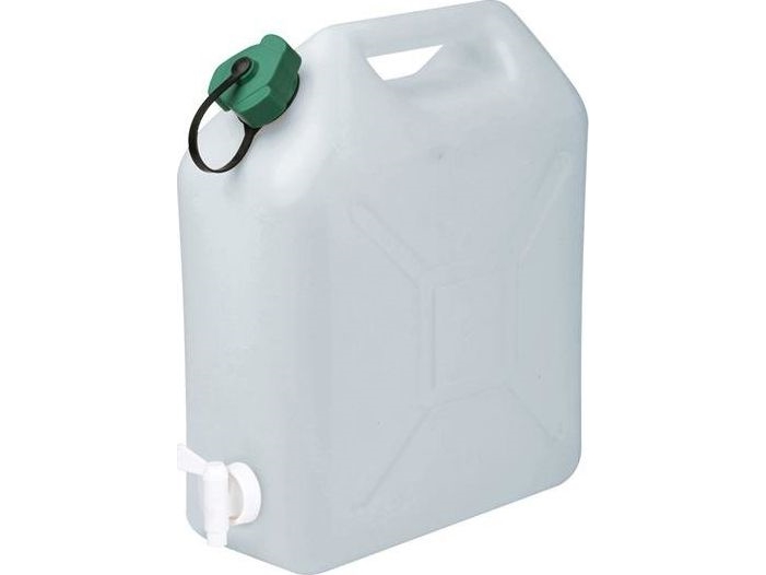 EDA vanddunk Extra Stark, hvid, 10 liter med låg og aftapningshane, i plast – 1 stk (010585 NA SX10)