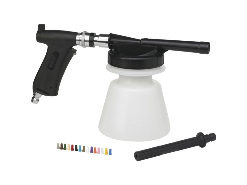 Skumsprøjte, Nito, 1,4 l, flere farver, med strålerør - Hvid | Skumudstyr | Forstøver-skum & spande | NODISCOUNT