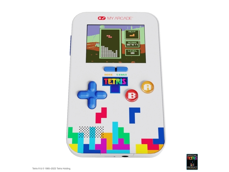 My Arcade Tetris Go Gamer, Multifärg, D-pad, Home-knapp, Startknapp, 6,35 cm (2.5), 3,5 mm, USB/Batteri, AAA | Leksaker - Spel - Arkadspel | GameStuff