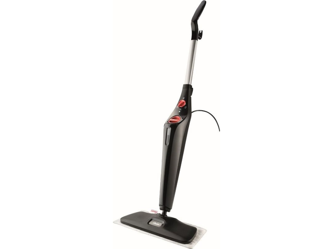 Vileda Steam Xxl Plus, Tragbarer Dampfreiniger, 0,4 L, Schwarz, Drehregler, 0,4 L, 1550 W