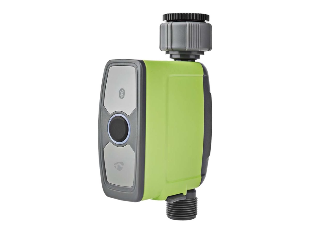 Nedis SmartLife - Vattenventil - trådlös - Bluetooth - 2.412 - 2.484 GHz - grå, grön | Trädgården - Bevattning av trädgårdar - Bevattningssystem | GameStuff