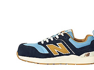 New Balance Sik. Schuhe Größe 45 - Elite Lite Blau/Kaffee, Atmungsaktiv, Weiche Zwischensohle, Mit Schnürsenkeln