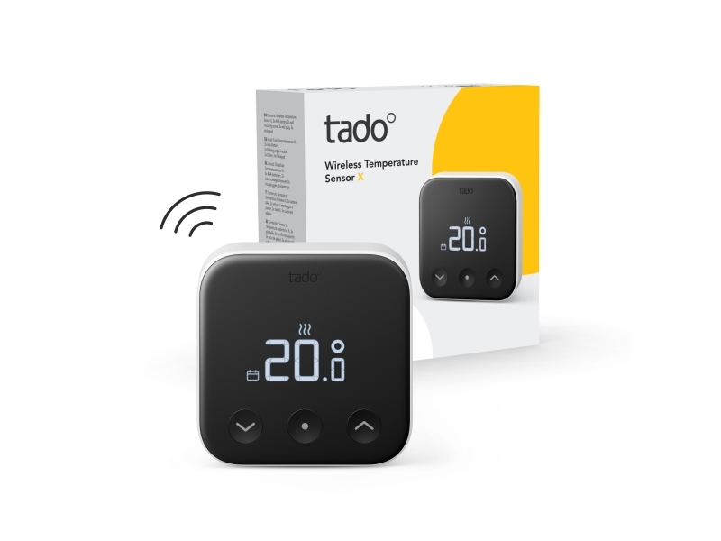 tado X Wireless Temperature Sensor, trdls temperatur sensor