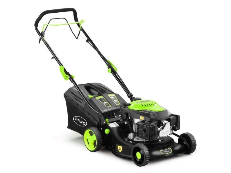 Selbstfahrender Benzin-Rasenmäher Okko S421v-T6, 42 Cm