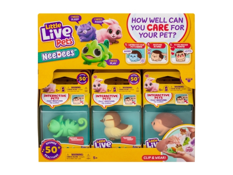Little Live Pets Needees Ass Cdu - Assorted