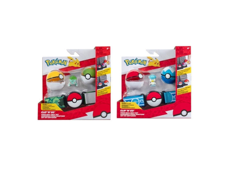 Pokemon - Pokemon Clip N Go Blæt sæt Assorted Legetøj - GEEKD.dk
