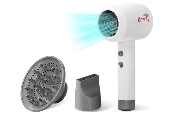 Elektrisk hårtork med tillbehör låda 22,5x8,4x20,5c | Hårvård - Hårvård damer - Hårtorkare | GameStuff