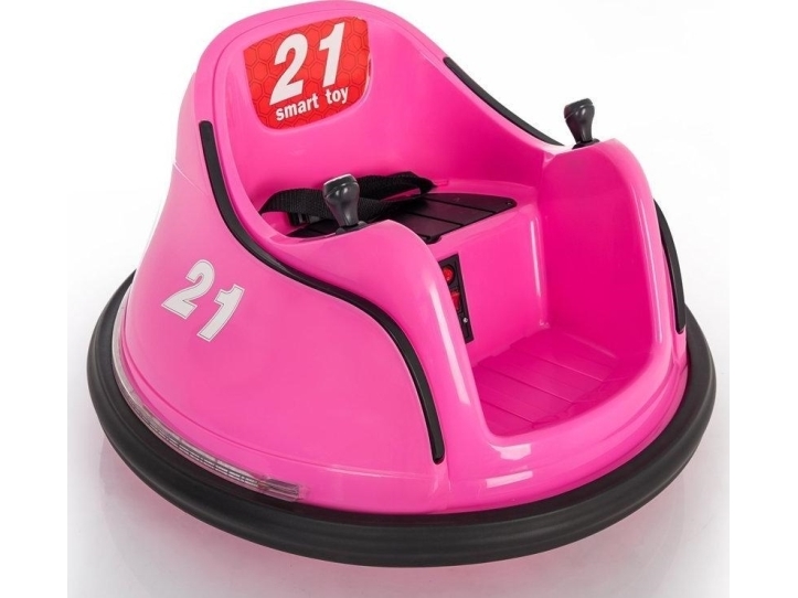 Lean Cars Enkel Elbil För Barn 21 Smarttoy S2688, Rosa