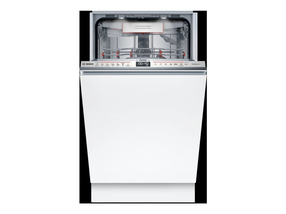 Bosch Serie | 6 Spv6zmx17e - Opvaskemaskine - Til Indbygning - Wi-Fi - Niche - Bredde: 45 Cm - Dybde: 55 Cm - Højde: 81.5 Cm