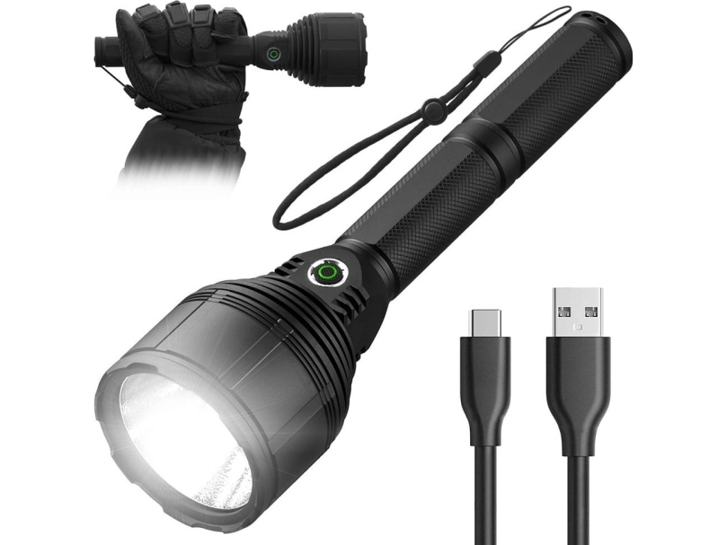 Vayox Lommelygte Vayox Va0043 Taktisk Lommelygte Xhp90 3000Lm Lang Pro-Serie**