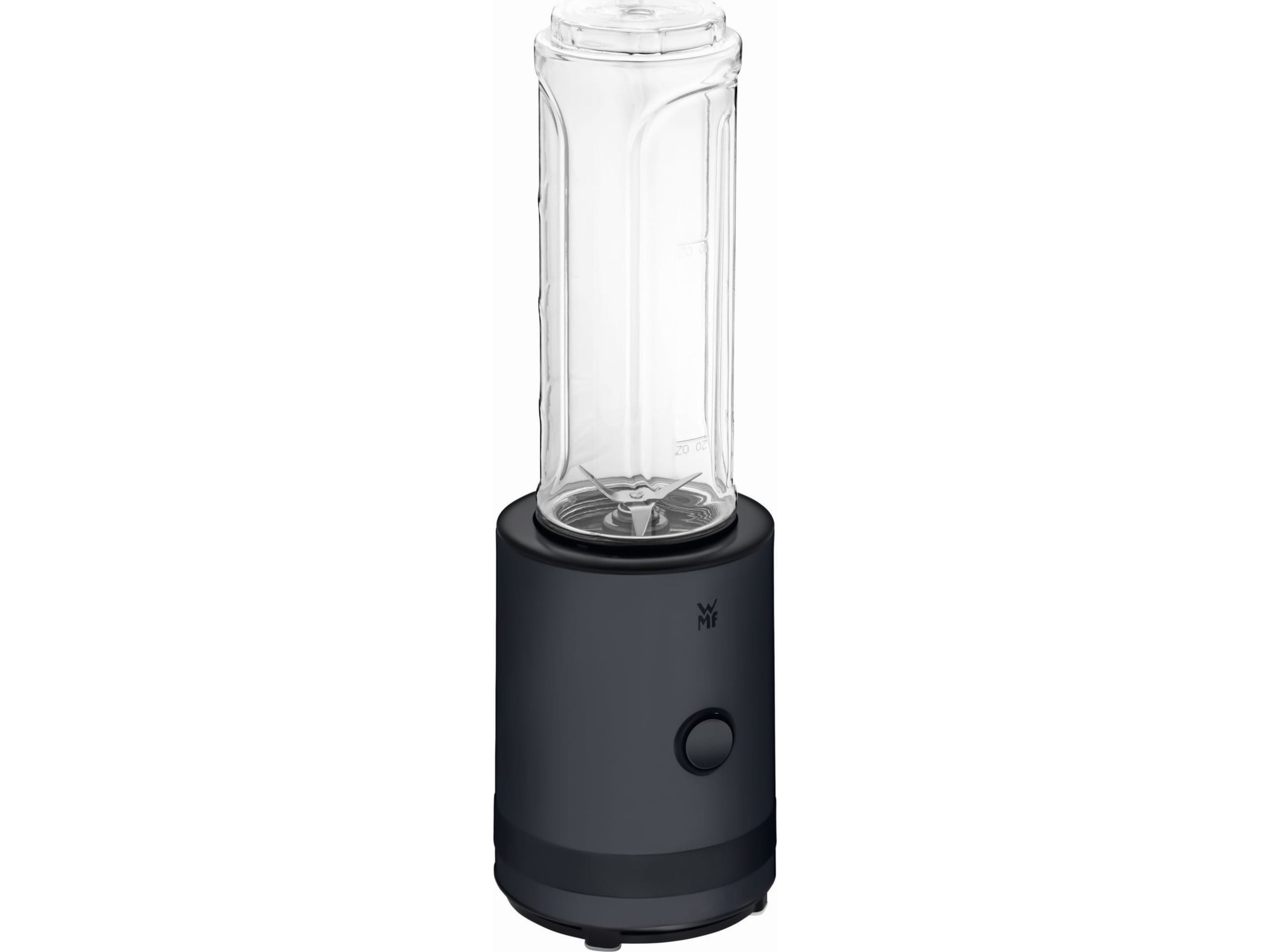 WMF KITCHENminis 0416500071, Sportsblender, 0,6 L, Knusning af is, 300 W, Sort billede