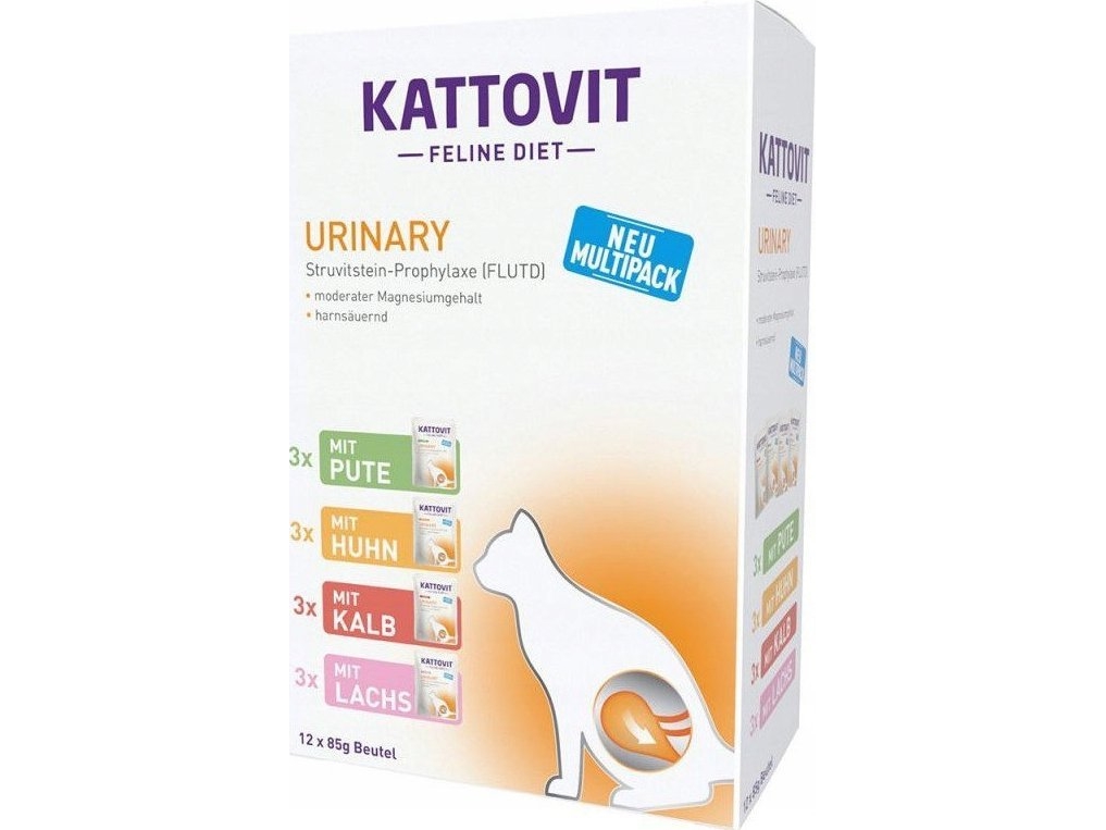 Kattovit Kattovit Urinary Für Die Harnwege 12X85g Für Katzen
