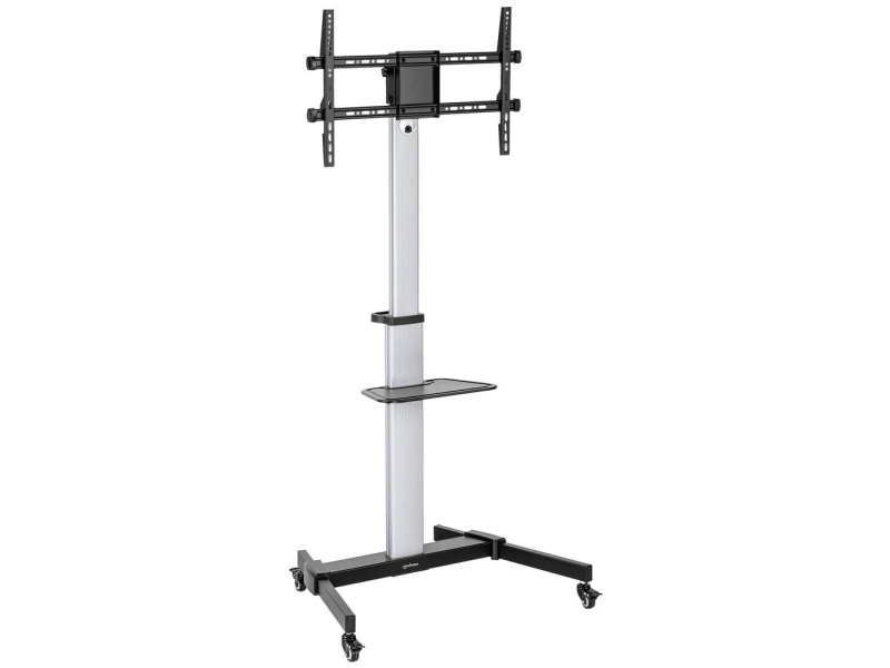 Manhattan Mobile Tv-Bord 37-86" Op Til 50 Kg Justerbar Pivot Av-Hylde