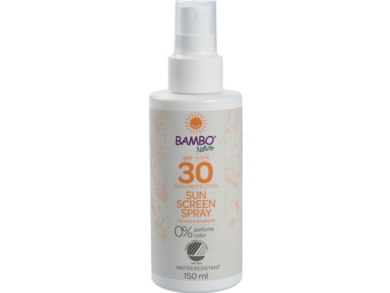 Solspray, Bambo Nature, 150 Ml, Spf30 - (6 Stk.)