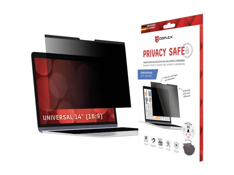 E.V.I. Displex Privacy Safe Universal 35,60 Cm (14"), 16:9 (01762)