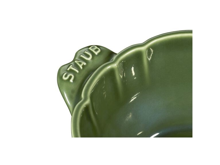 ZWILLING 40500-326-0, Ramekin bradepande, Bølget rund, Keramisk, Keramisk, Grøn, 0 - 300 °C