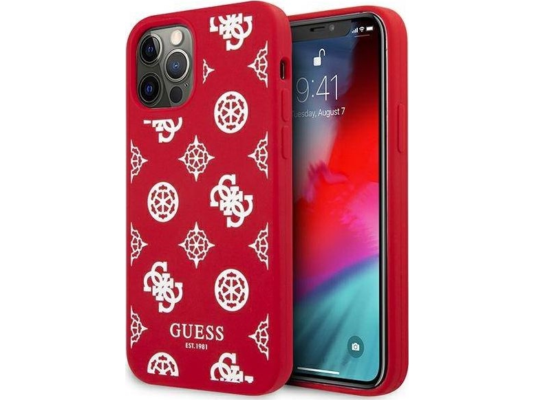 Guess Guhcp12llspewre Iphone 12 Pro Max 6,7" Hardcase - Rot/Rot Peony Collection
