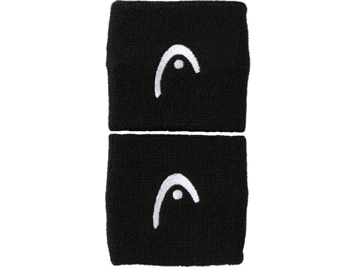 HEAD 285050BK, Sport wristband, Musta, Elastaani, Nailon, Yksivärinen, 6,35 cm (2.5), Muovipussi tunnistekortilla