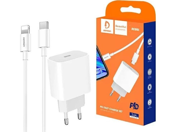 Denmen Dc06 1X Usb-C 3.6 A Ladegerät (29979)