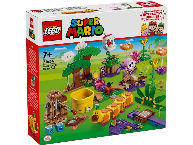 Lego Super Mario 71434 Soda Jungle Skaparset