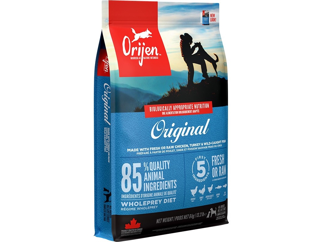 Orijen Original 6 Kg Voksen Kylling, Fisk, Kalkun